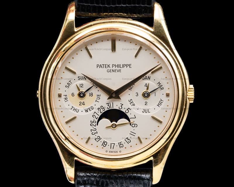 Patek Philippe Perpetual Calendar 18K Yellow Gold EARLY VARIANT