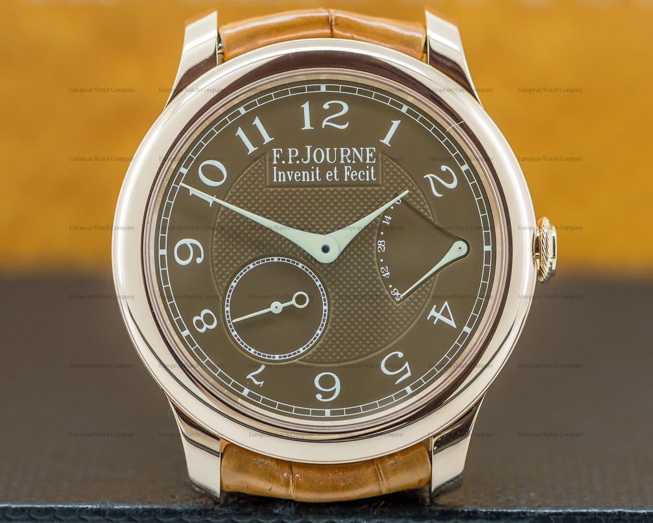 F. P. Journe Chronometre Souverain Havana 18k Rose Gold 40MM 