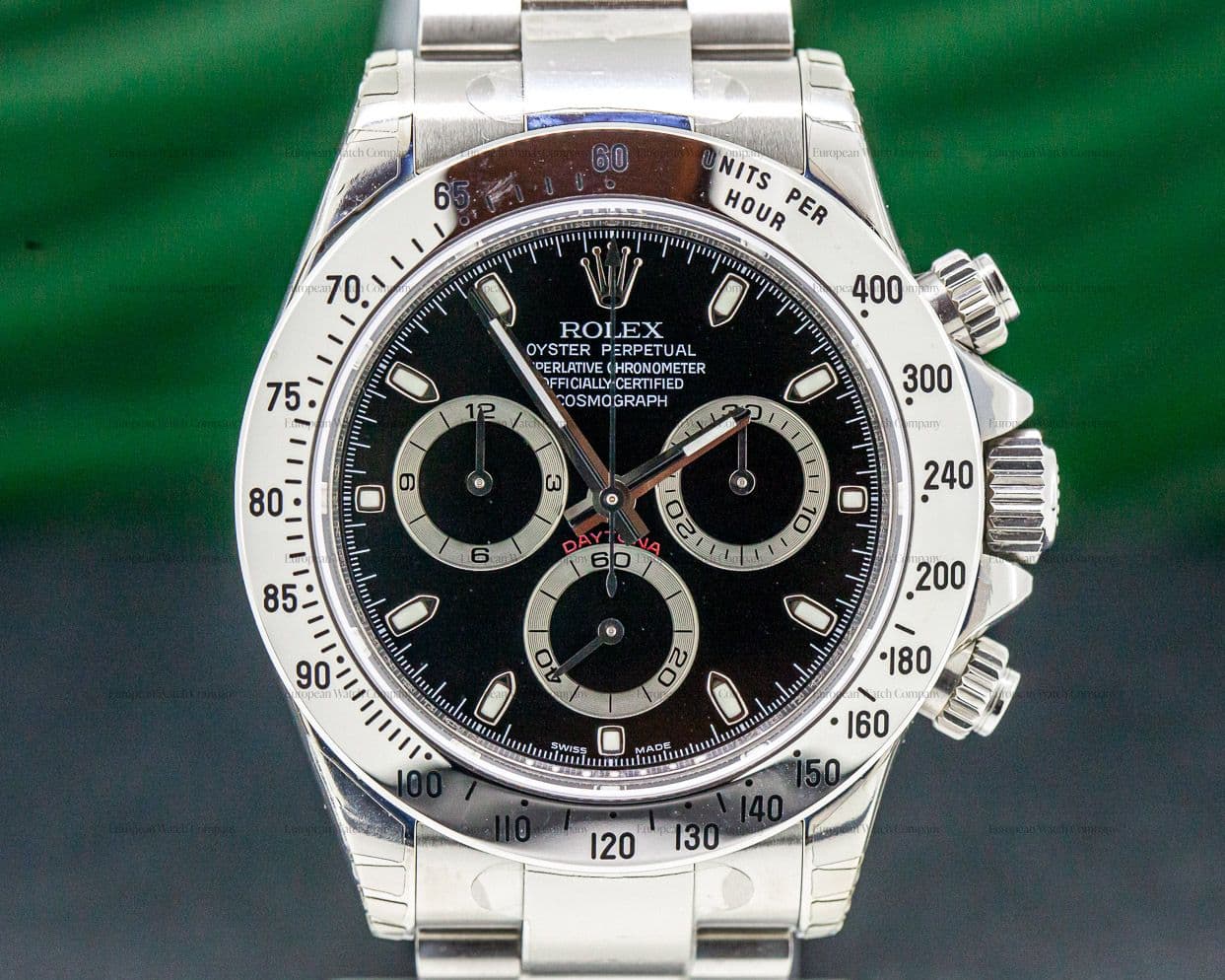 Rolex Daytona 116520 Black Dial SS NEW OLD STOCK 