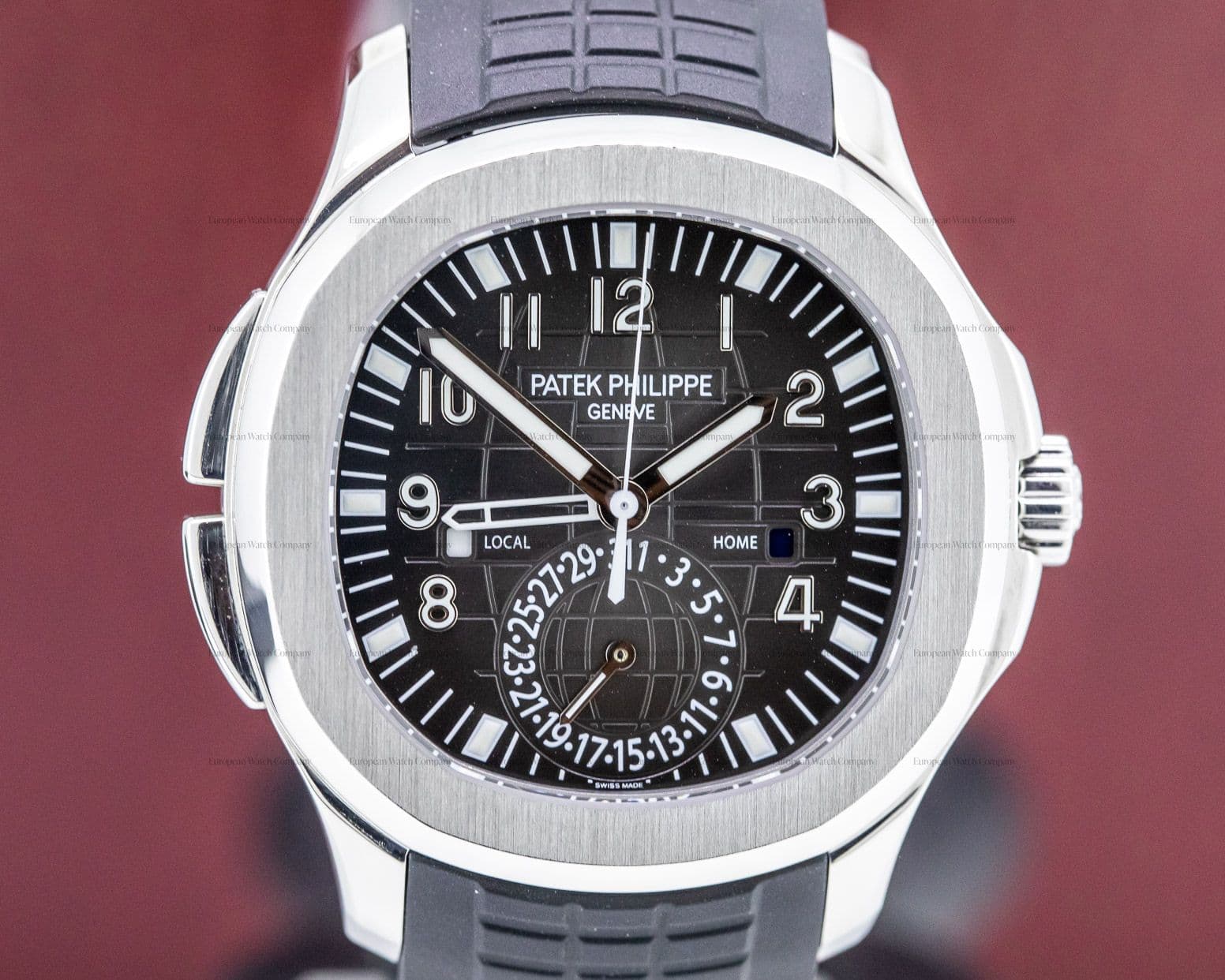 Patek Philippe Aquanaut Travel Time SS / Rubber FULL SET 