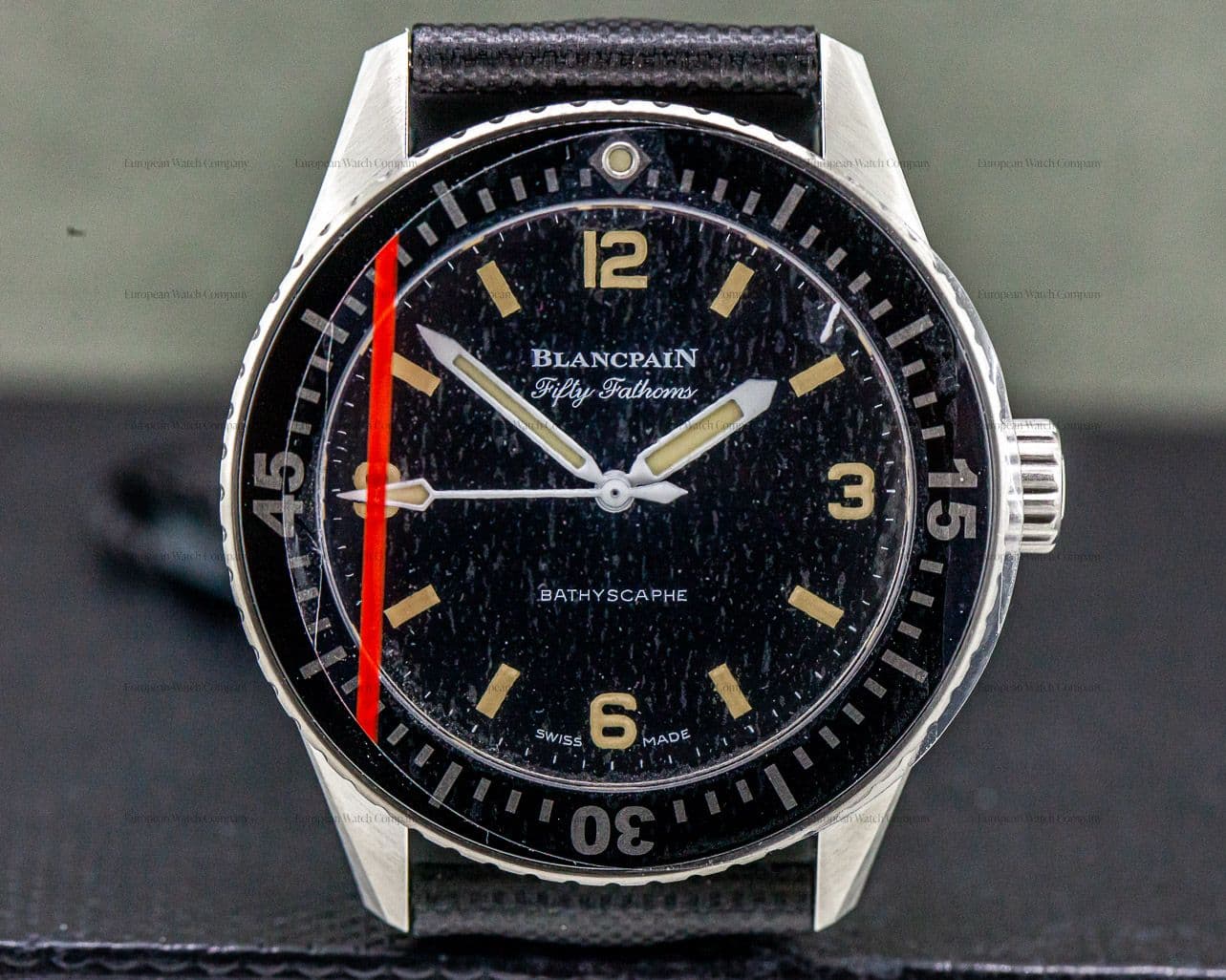 Blancpain Fifty Fathoms 38mm Bathyscaphe for HODINKEE UNWORN