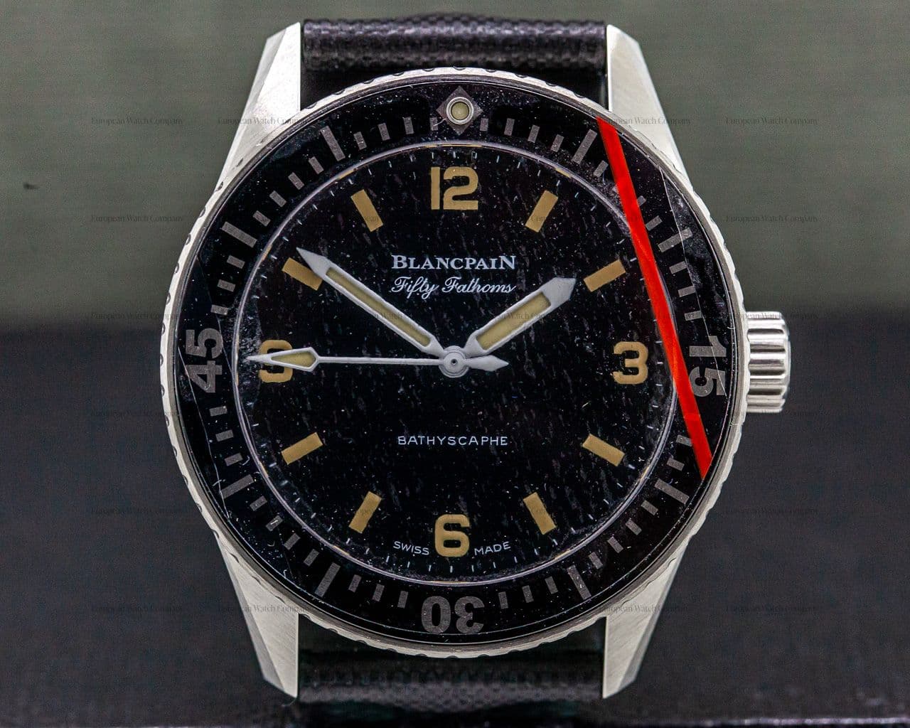 Blancpain Fifty Fathoms 38mm Bathyscaphe for HODINKEE UNWORN