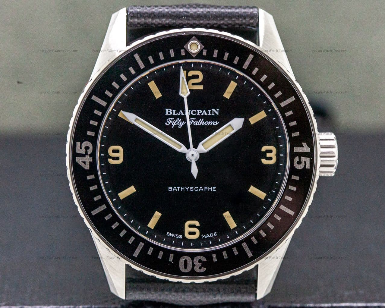 Blancpain Fifty Fathoms 38mm Bathyscaphe for HODINKEE UNWORN
