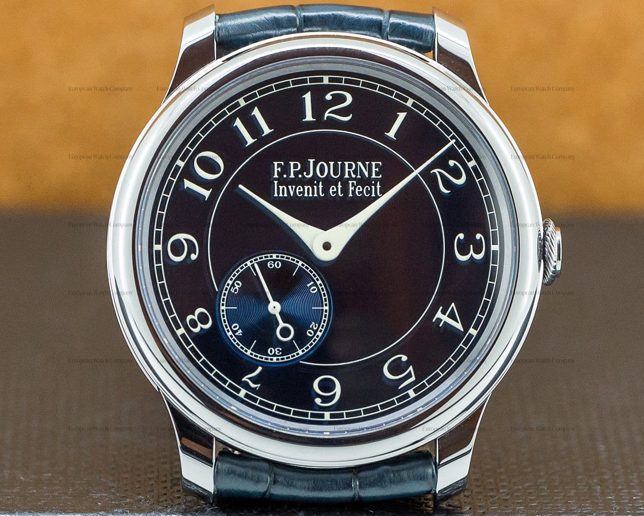 F. P. Journe Chronometre Bleu Tantalum Blue Dial 