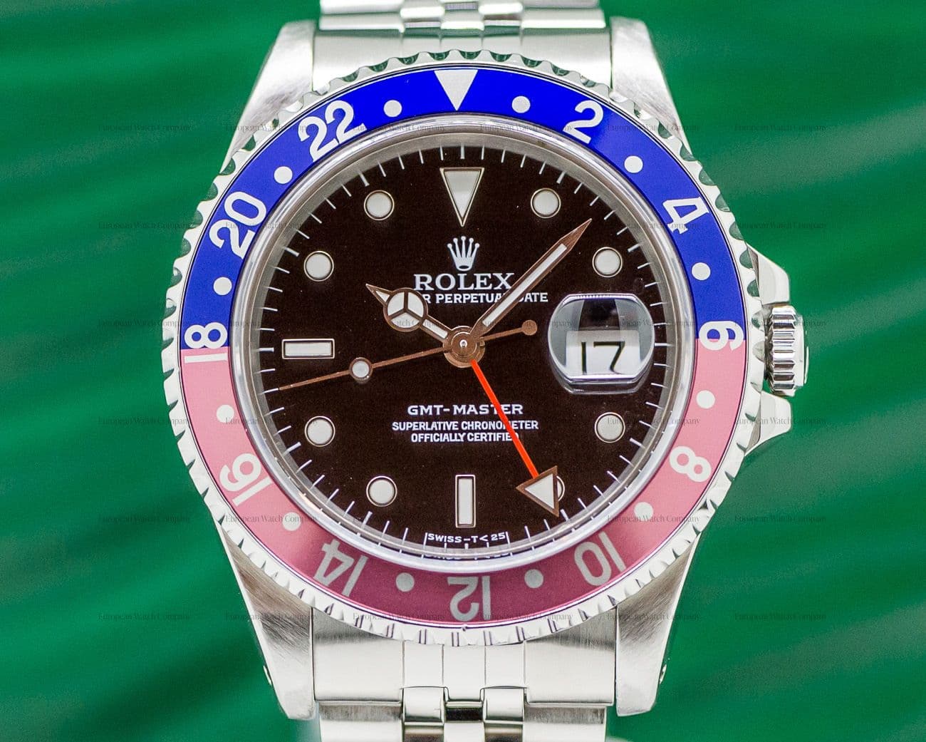 Rolex 16700 GMT Master Red / Blue Pepsi Bezel 