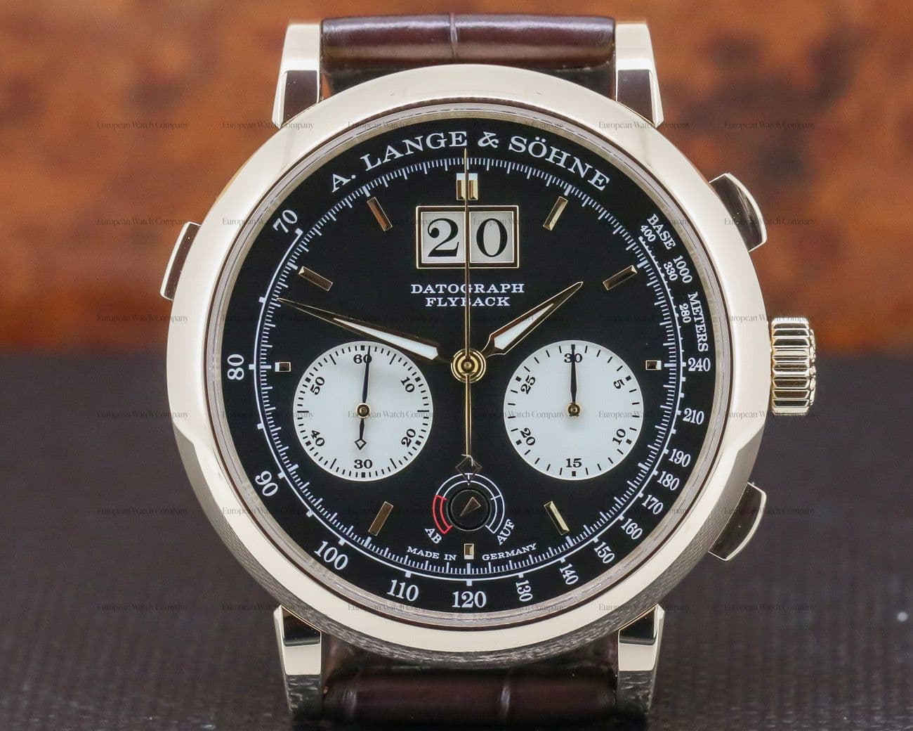 A. Lange and Sohne Datograph Up / Down 18k Rose Gold