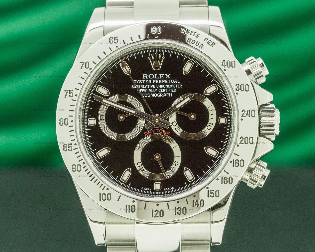 Rolex Daytona Black Dial SS / SS