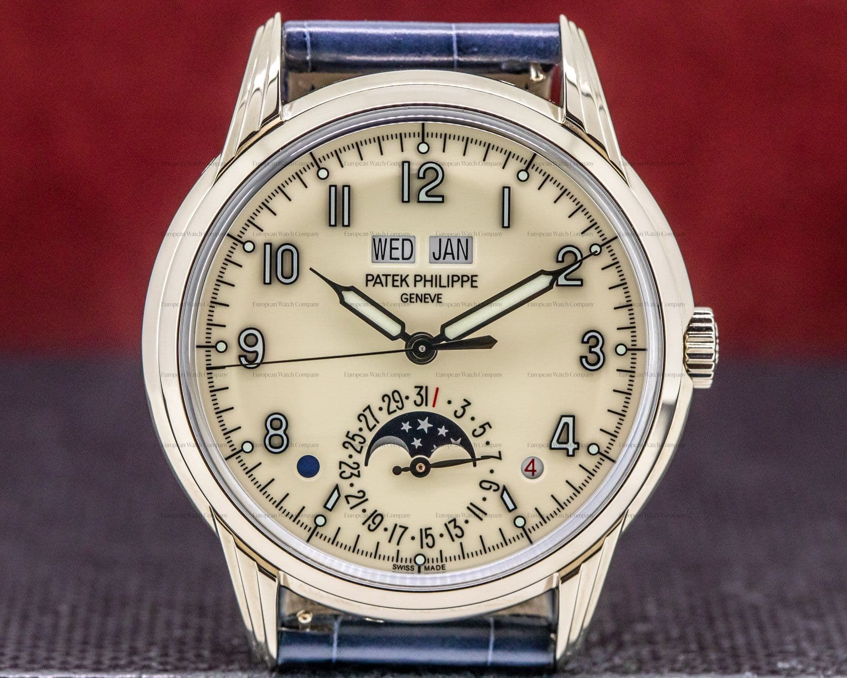 Patek Philippe Perpetual Calendar Grand Complication 18K White Gold