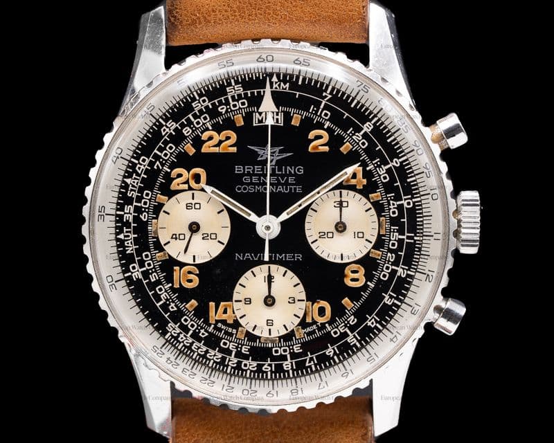 Breitling Vintage Cosmonaute Navitimer 809 Stunning Patina  