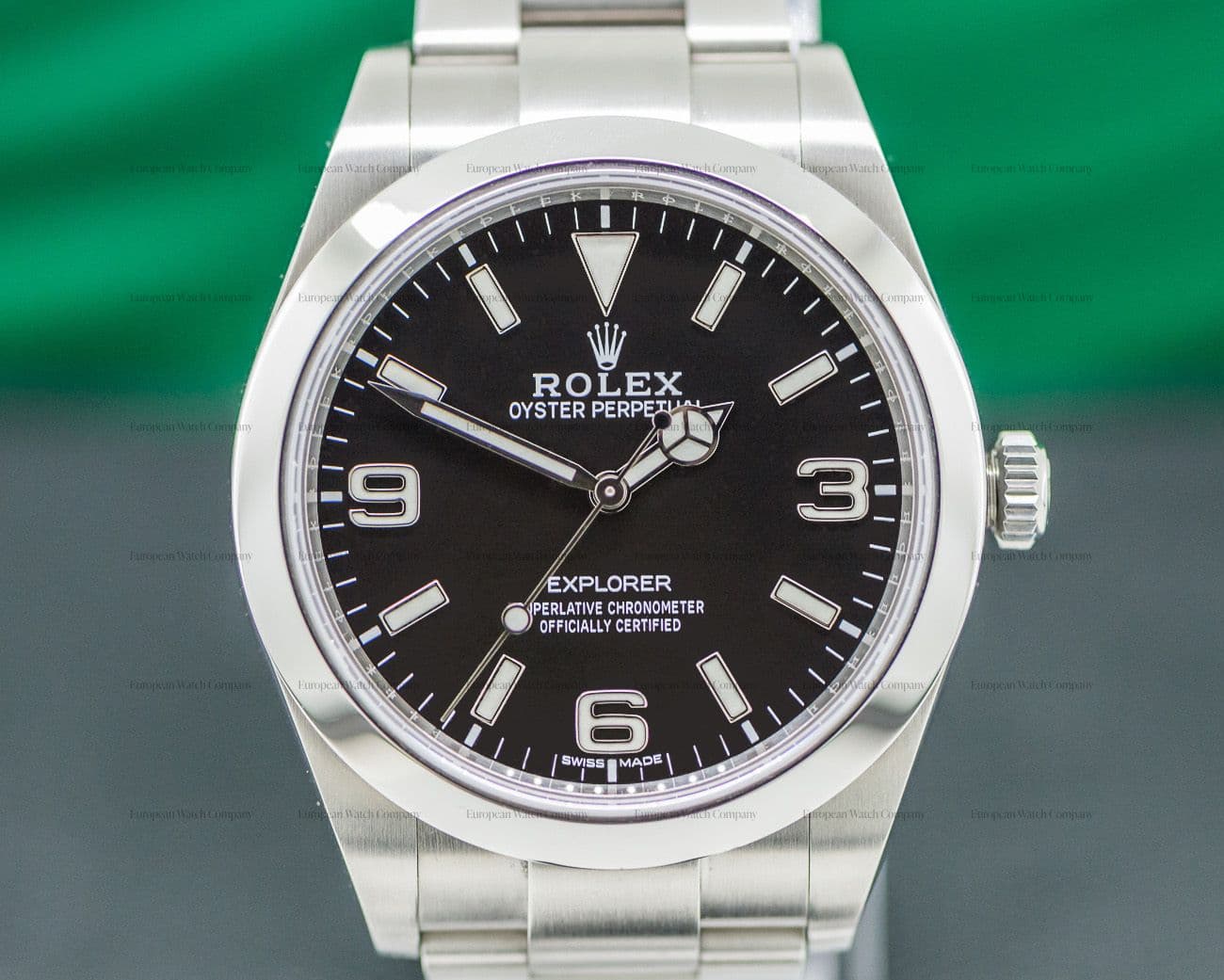 Rolex Explorer I Black Dial 39MM 2019 