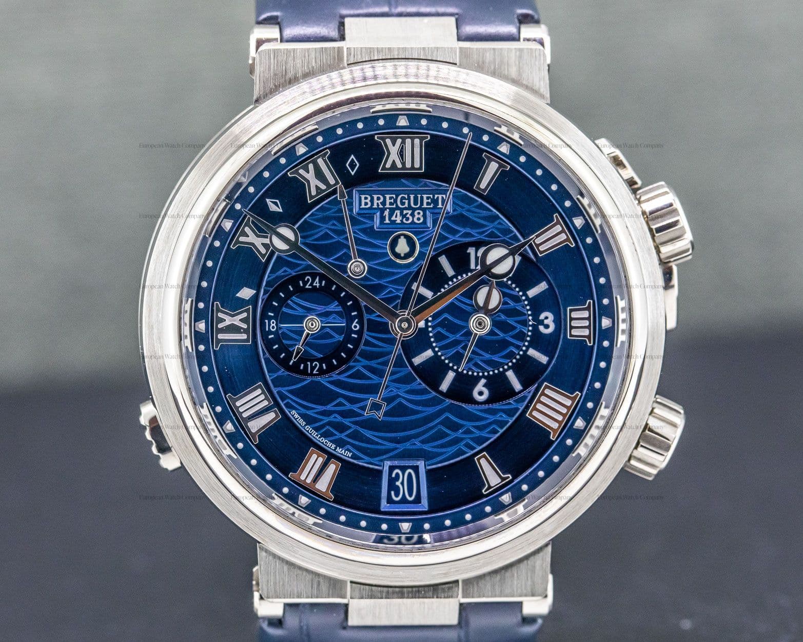 Breguet Marine Alarme Musicale 40mm 18K White Gold 