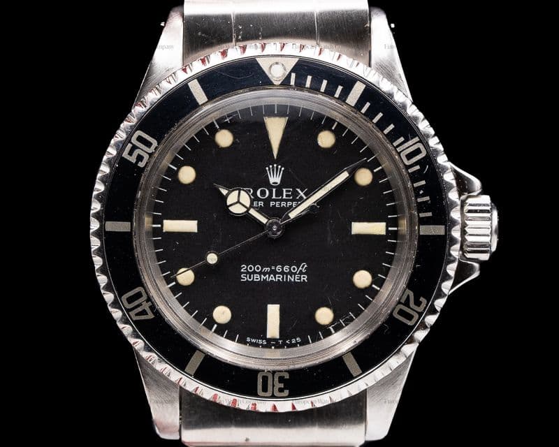 Rolex Vintage Submariner 5513 "Meters First" SS Rivet Bracelet c. 1967