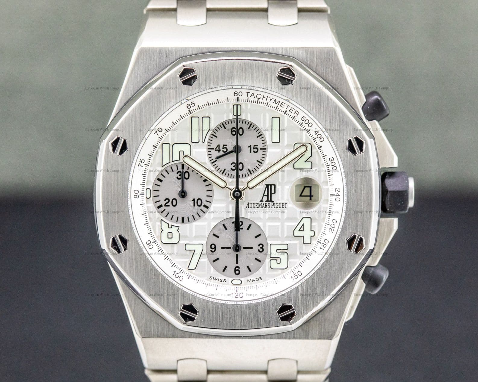 Audemars Piguet Royal Oak Offshore Silver Dial Titanium / Titanium 