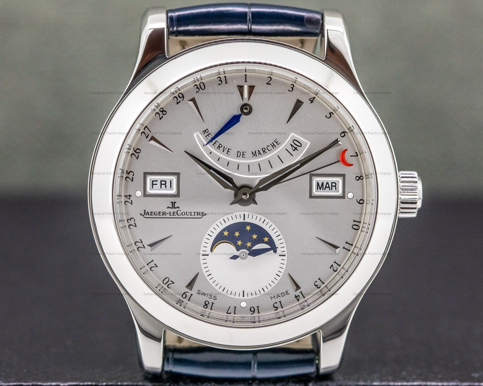 Jaeger LeCoultre Master Calendar SS Silver Dial