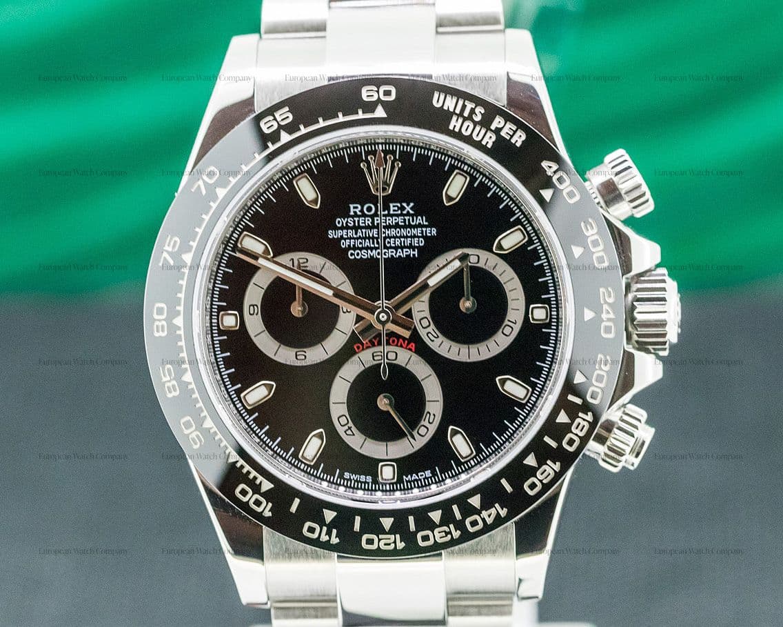Rolex Daytona Ceramic Bezel SS / Black Dial 