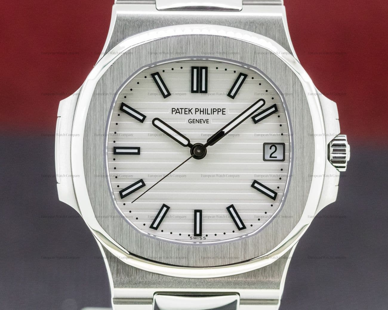 Patek Philippe Jumbo Nautilus White Dial SS 2019