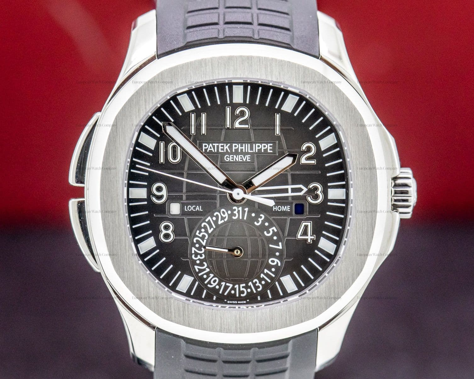 Patek Philippe Aquanaut Travel Time SS / Rubber 