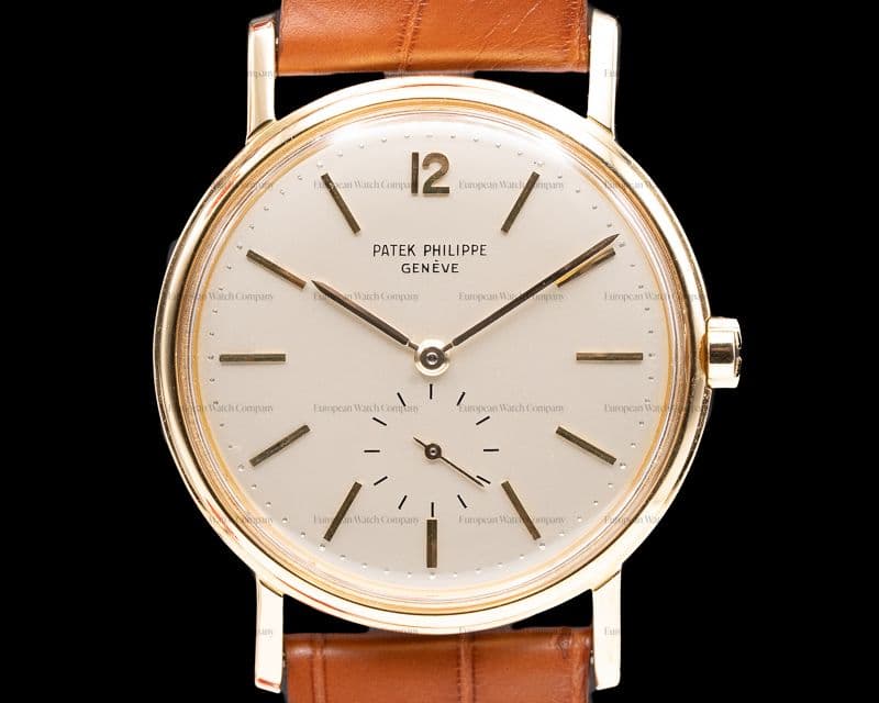 Patek Philippe Vintage 1959 Calatrava 18k Yellow Gold 36MM