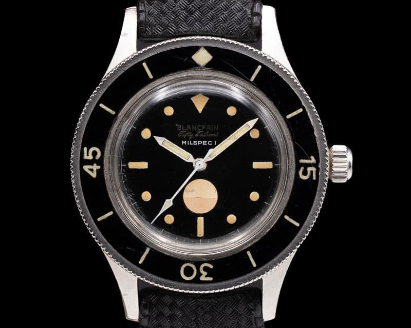 Blancpain Fifty Fathoms Milspec 1 Radium Circa 1959