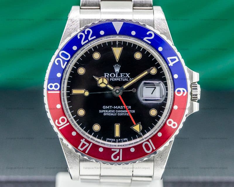 Rolex GMT Master SS / SS Pepsi Bezel 1989 FULL SET