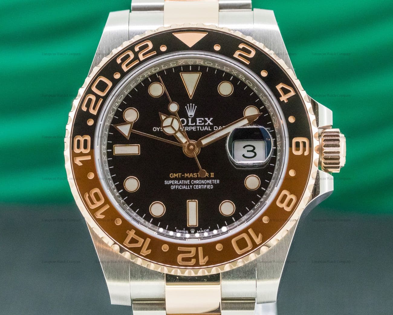 Rolex GMT Master II Ceramic Root Beer SS / 18K 2019  