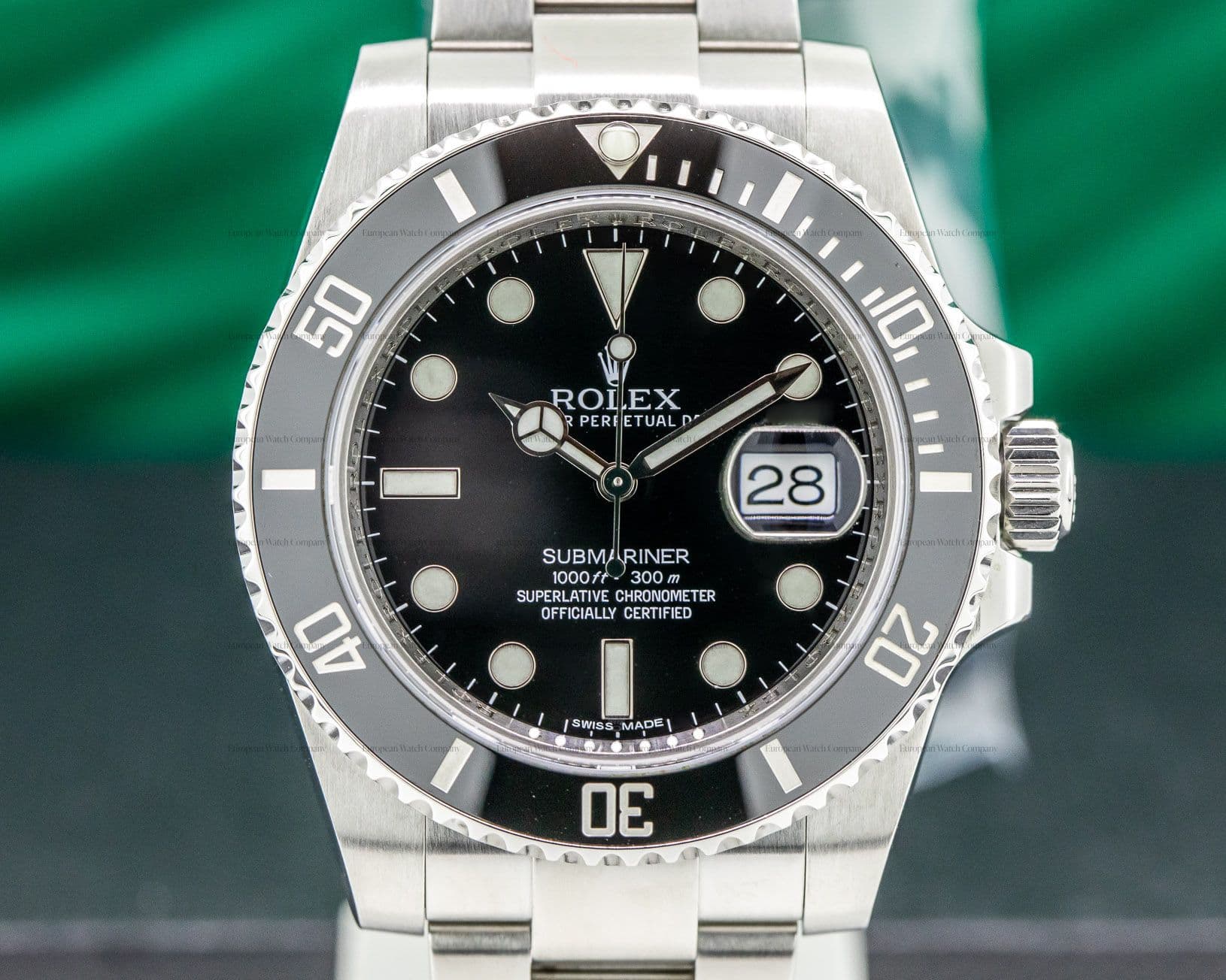Rolex Submariner Ceramic SS / SS 