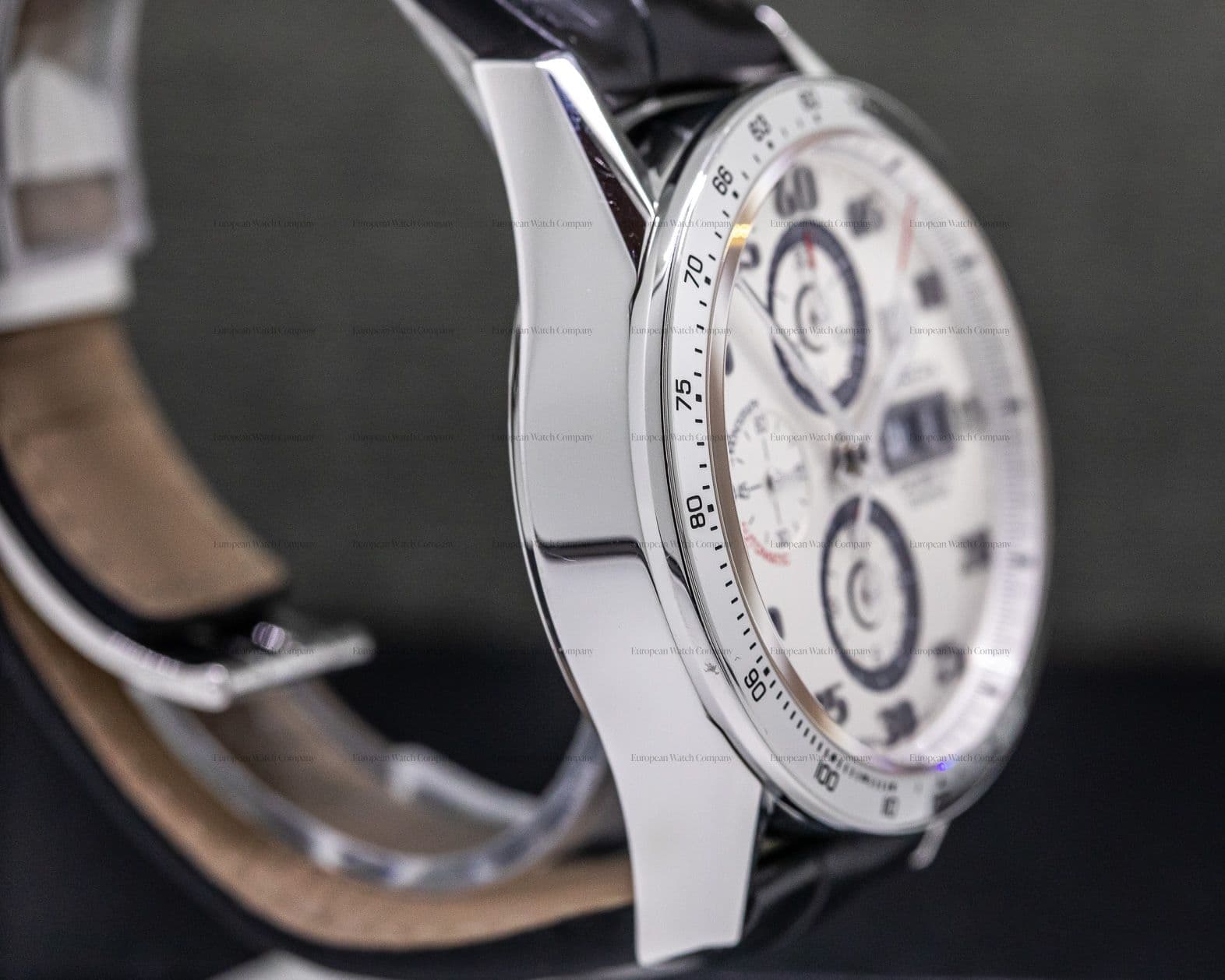 TAG Heuer Carrera Day Date Chronograph White Dial CV2A11.FC6235 