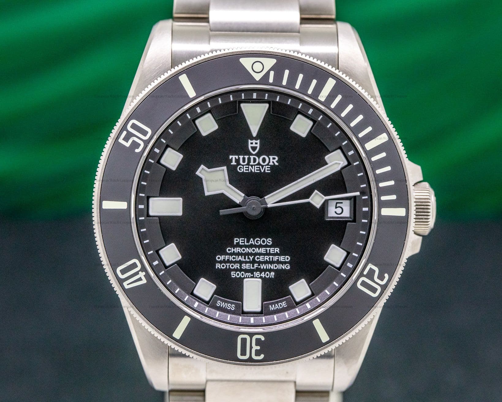 Tudor Pelagos Black Dial Titanium / Bracelet