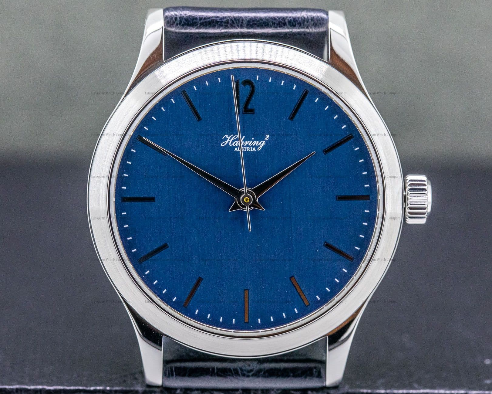 Habring Habring Erwin Jumping Seconds Blue Dial Stainless Steel