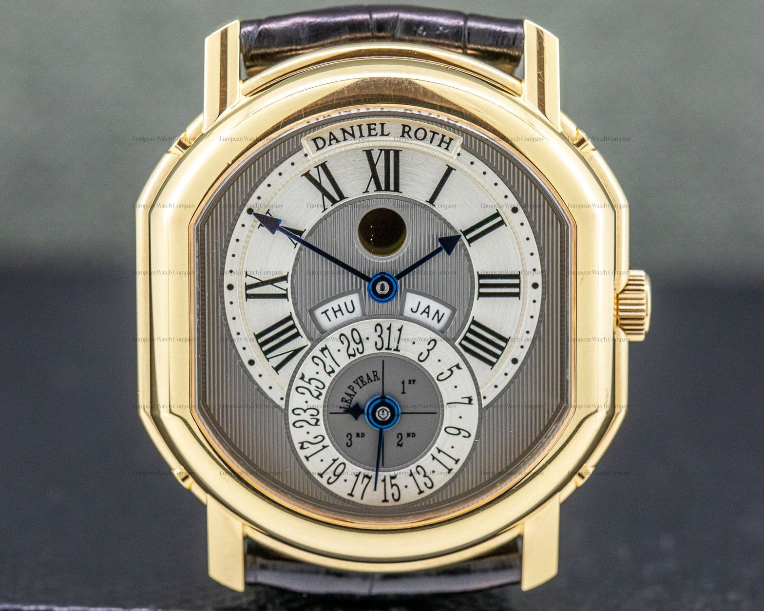 Daniel Roth Perpetual Calendar Moon phase 18k Yellow Gold FULL SET