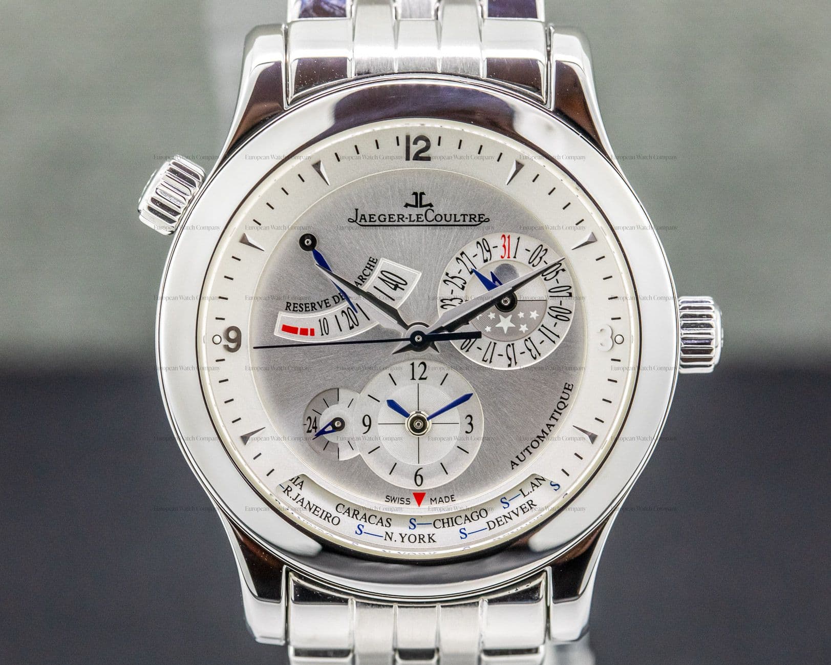 Jaeger LeCoultre Master Geographic SS / SS 40MM
