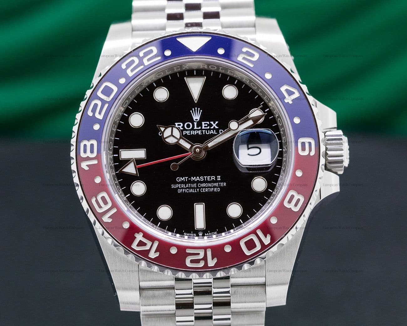 Rolex GMT Master II Ceramic "Pepsi" SS / Jubilee 