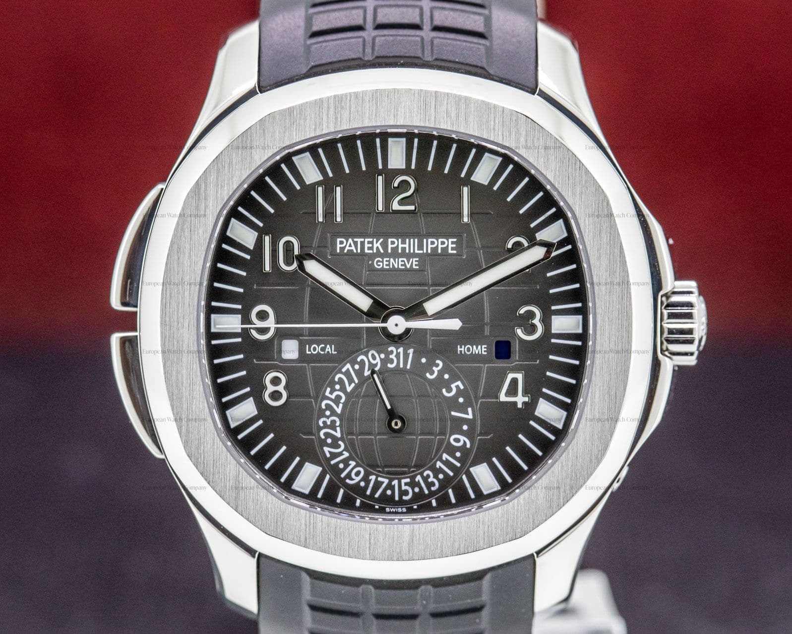 Patek Philippe Aquanaut Travel Time SS / Rubber
