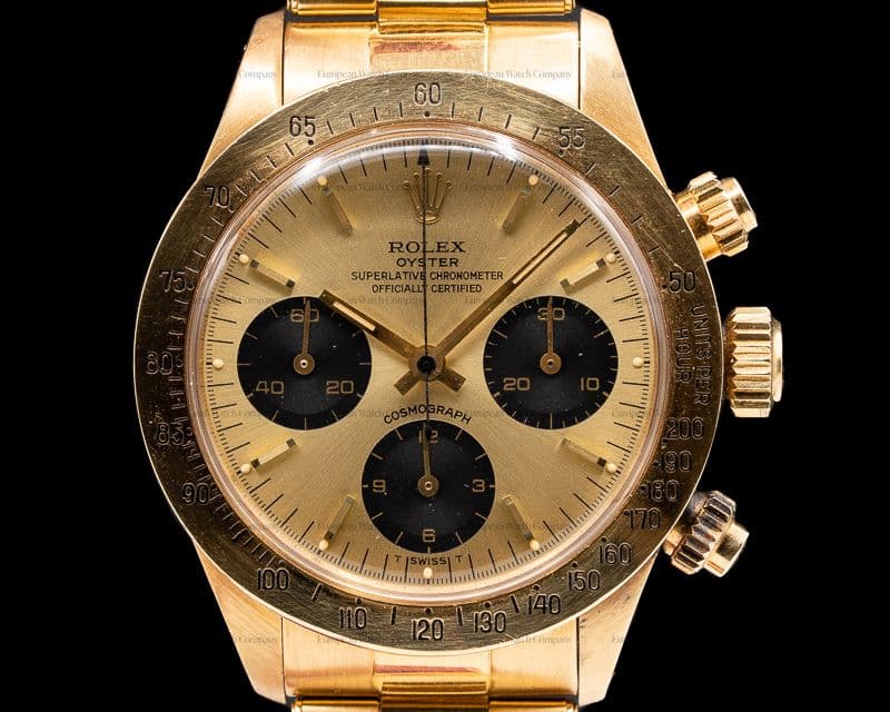Rolex Daytona Cosmograph 18K Yellow Gold / Champagne TOP QUALITY 