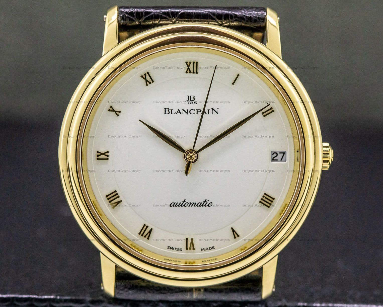 Blancpain Ultra Slim Automatic 18K Yellow Gold 33.5MM