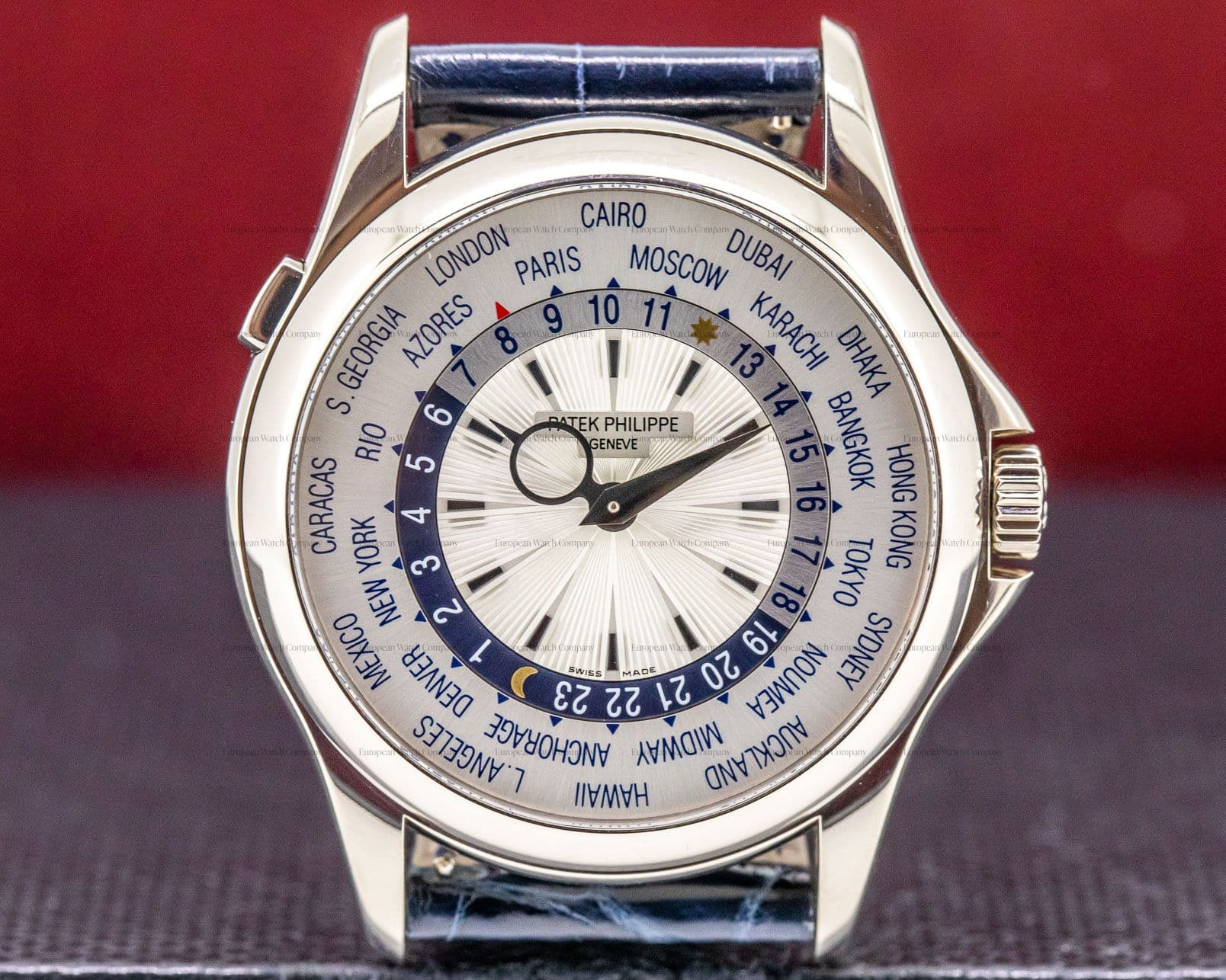 Patek Philippe World Time 18K White Gold