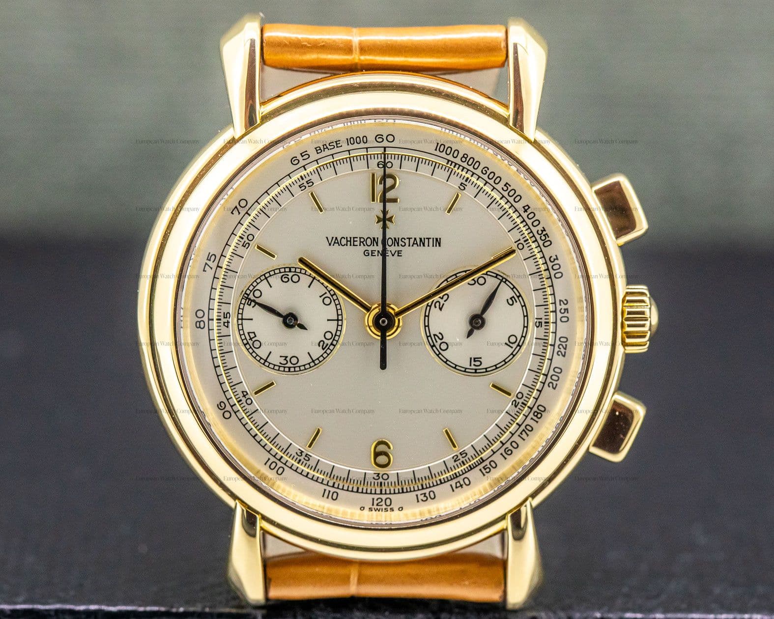 Vacheron Constantin Les Historiques Chronograph 18K Yellow Gold