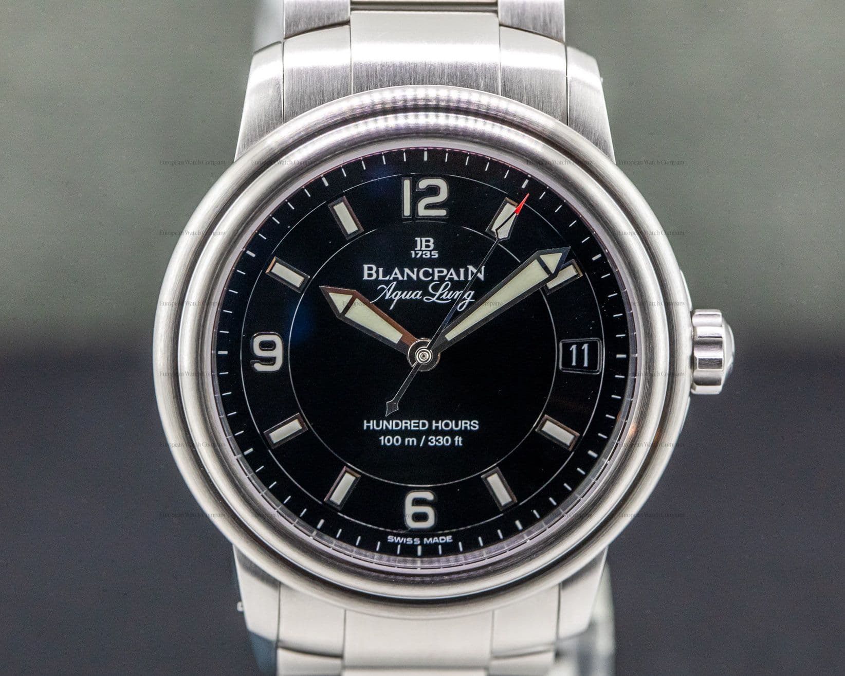 Blancpain Leman Aqualung Ultra Slim Automatic 100 Hours SS / SS