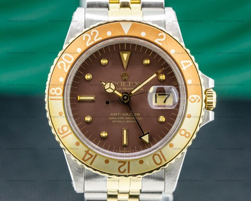 Rolex GMT Master Brown Nipple Dial "Root Beer" Bezel NICE