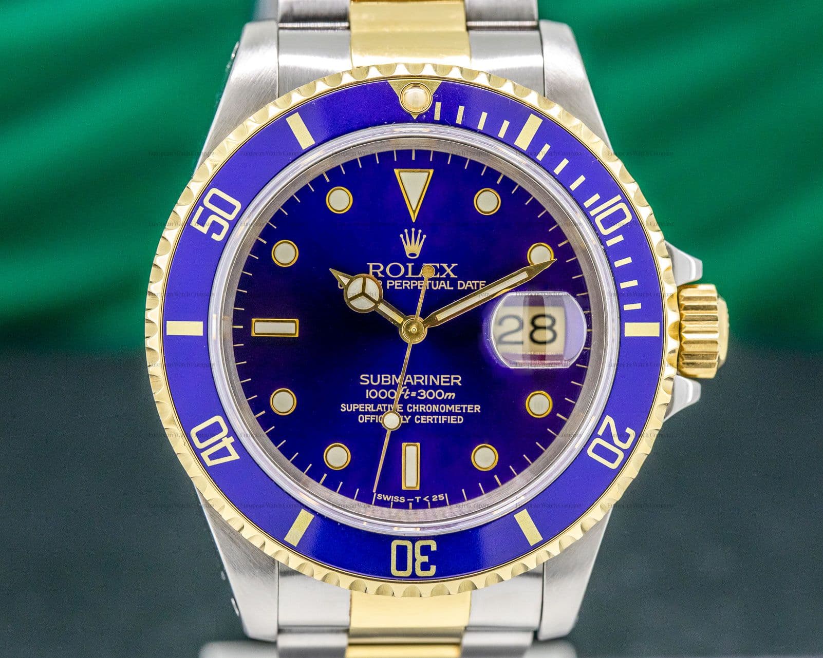Rolex Submariner Blue Dial SS / 18K