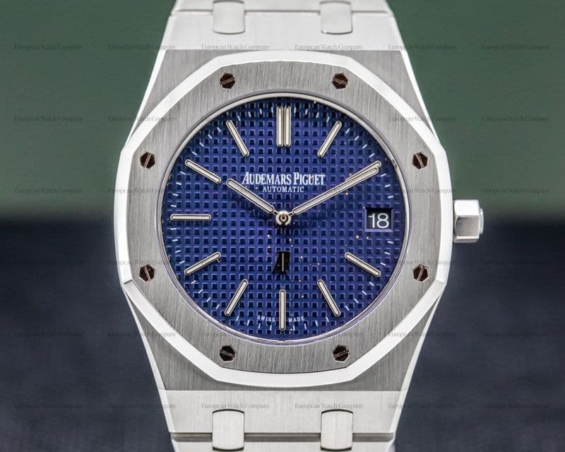 Audemars Piguet Royal Oak Extra Thin Blue Dial SS 15202ST 