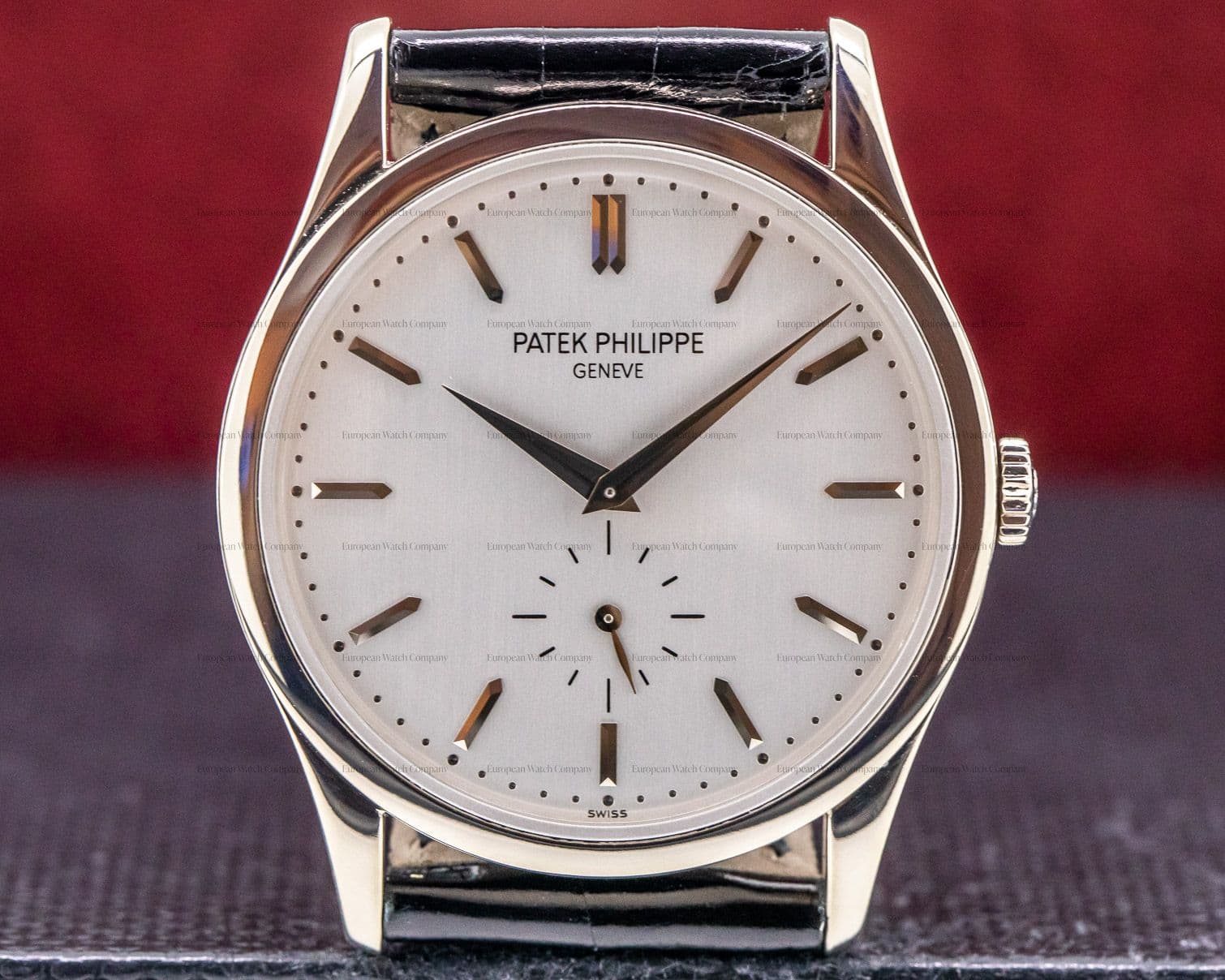 Patek Philippe Calatrava 18K White Gold Manual Wind