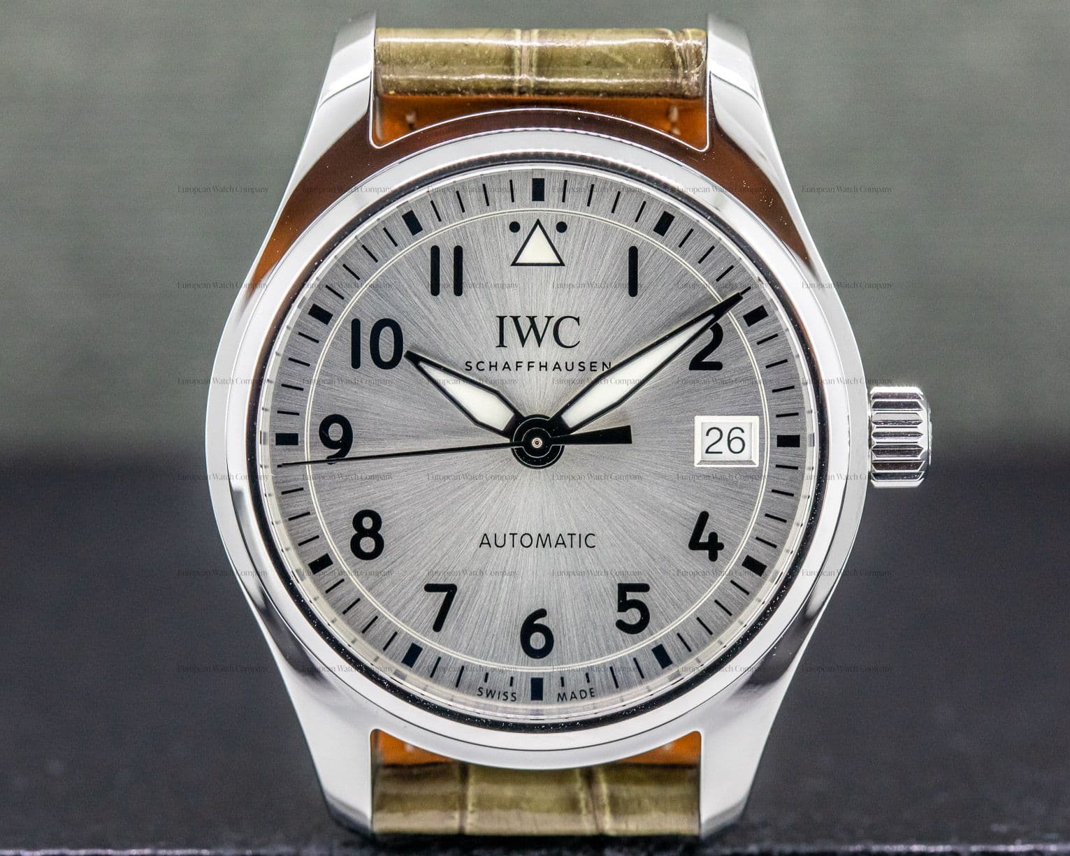 IWC Pilot 36mm White Dial SS 