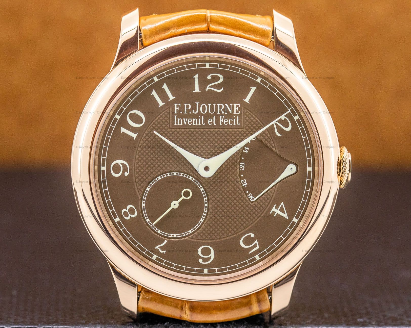 F. P. Journe Chronometre Souverain Havana 18k Rose Gold 40MM 