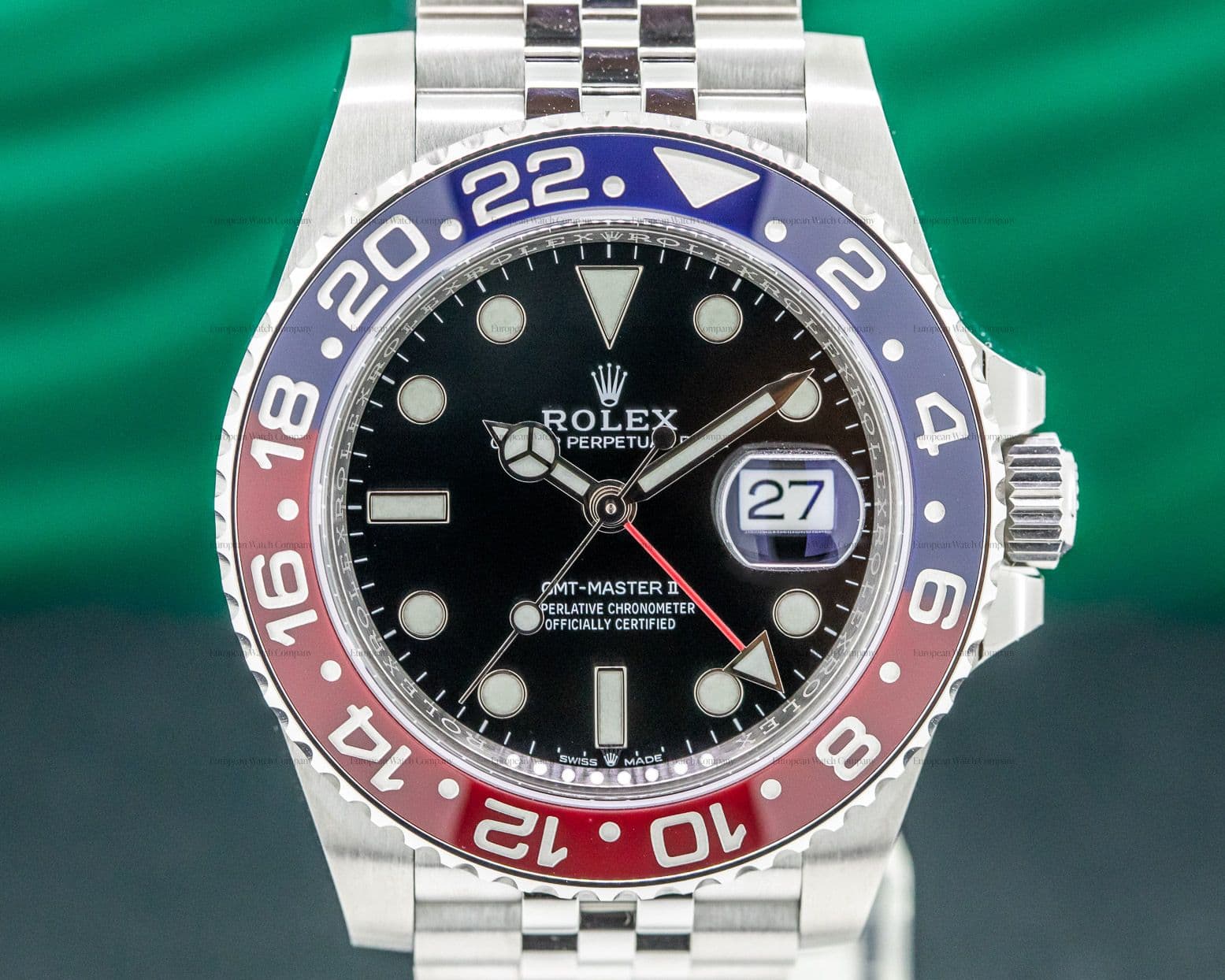 Rolex GMT Master II Ceramic "Pepsi" SS / Jubilee 