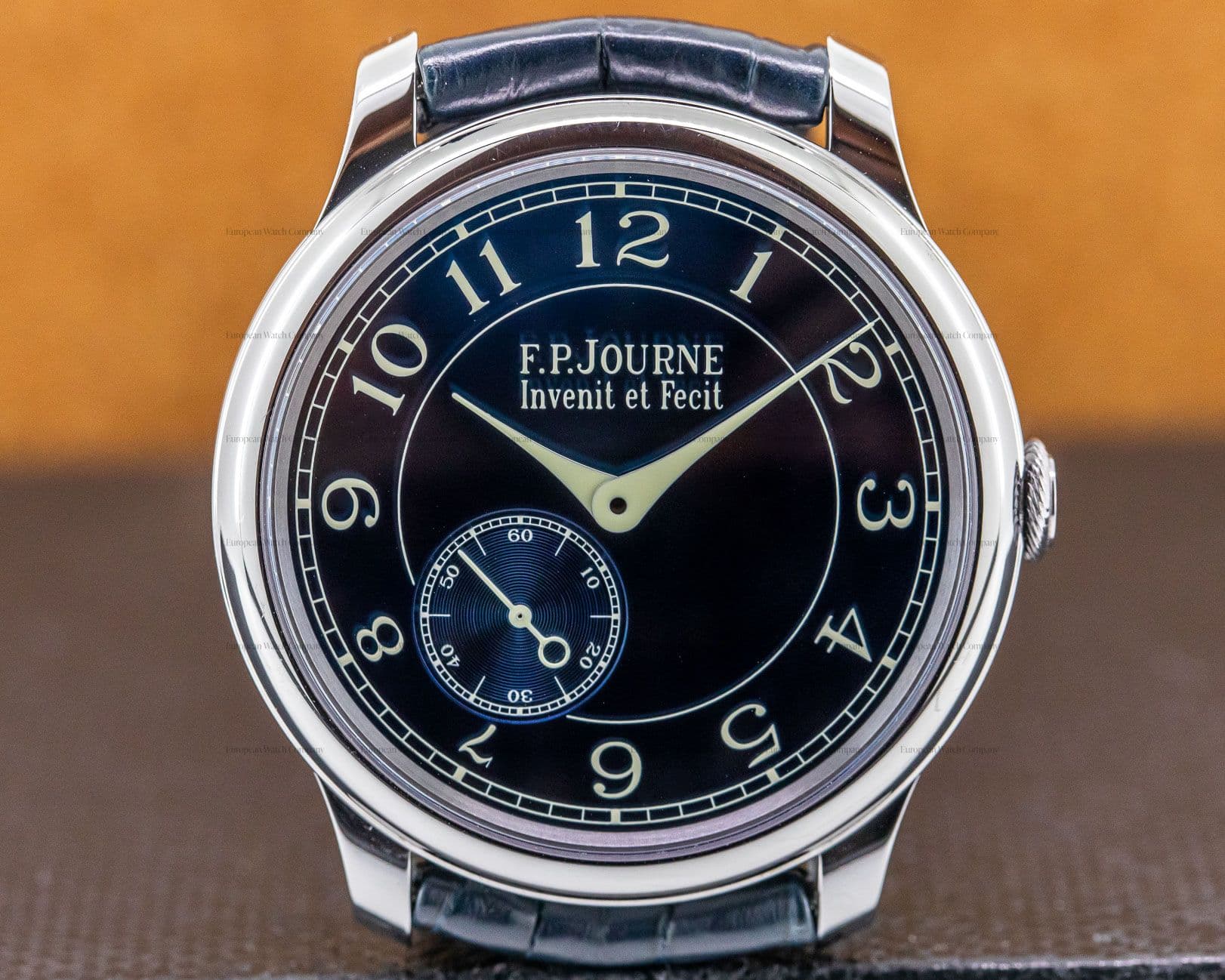 F. P. Journe Chronometre Bleu Tantalum Blue Dial 