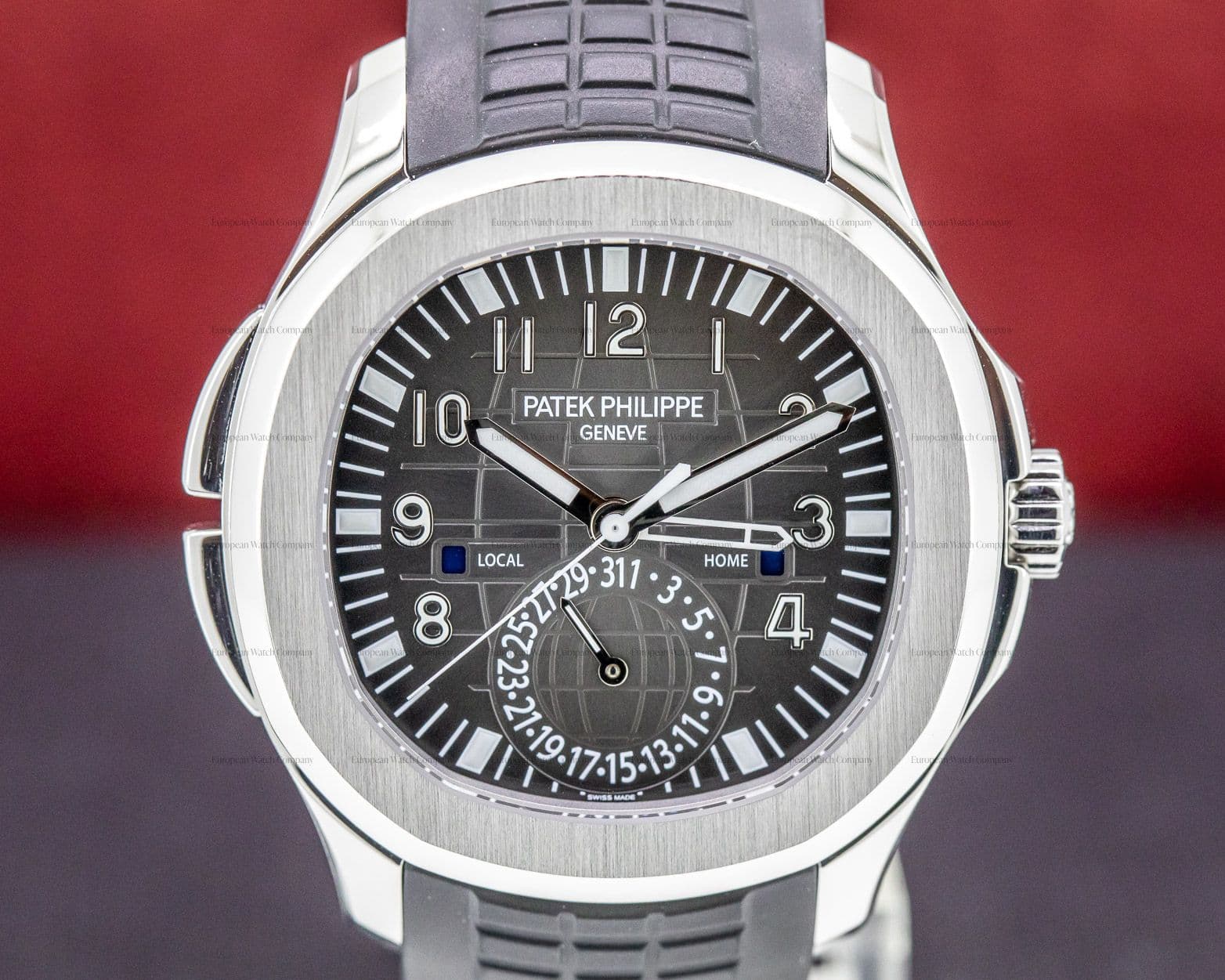 Patek Philippe Aquanaut Travel Time SS / Rubber