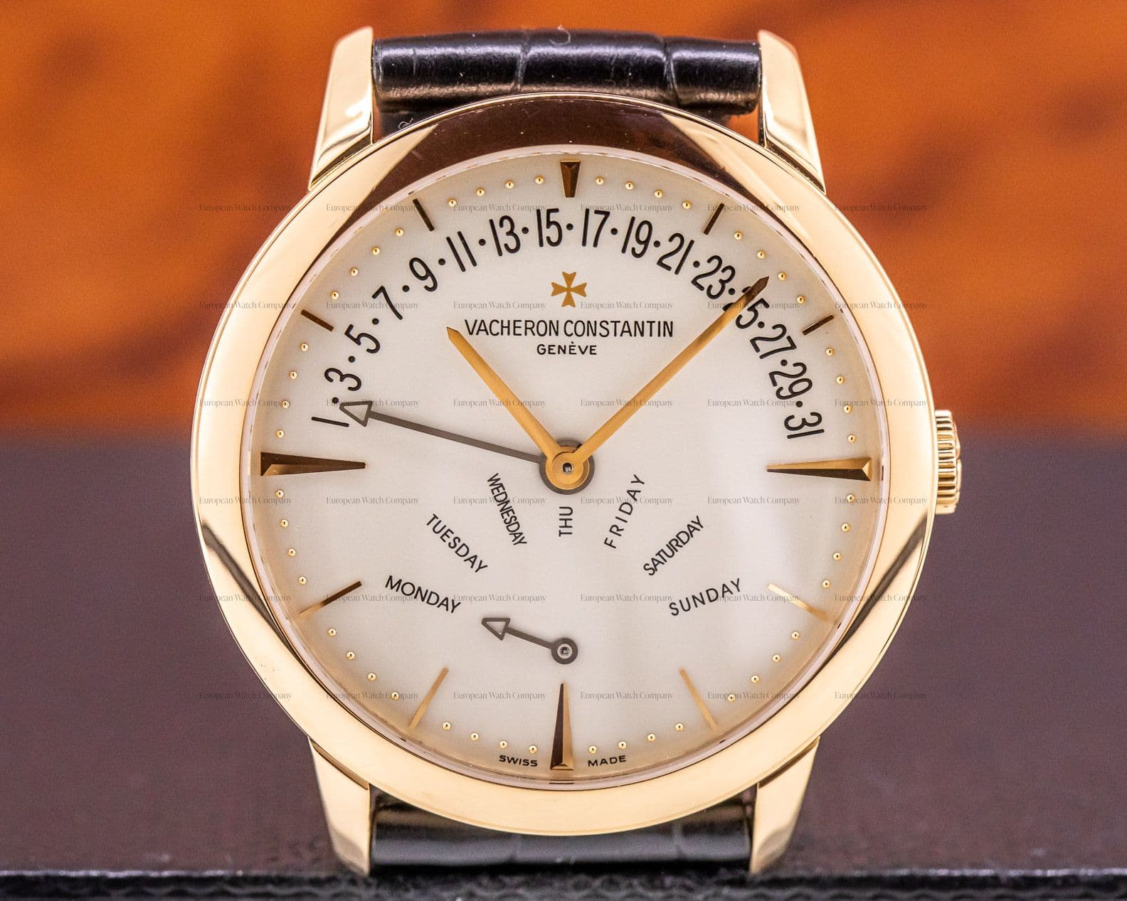 Vacheron Constantin Patrimony Bi Retrograde Day & Date 18K Rose Gold