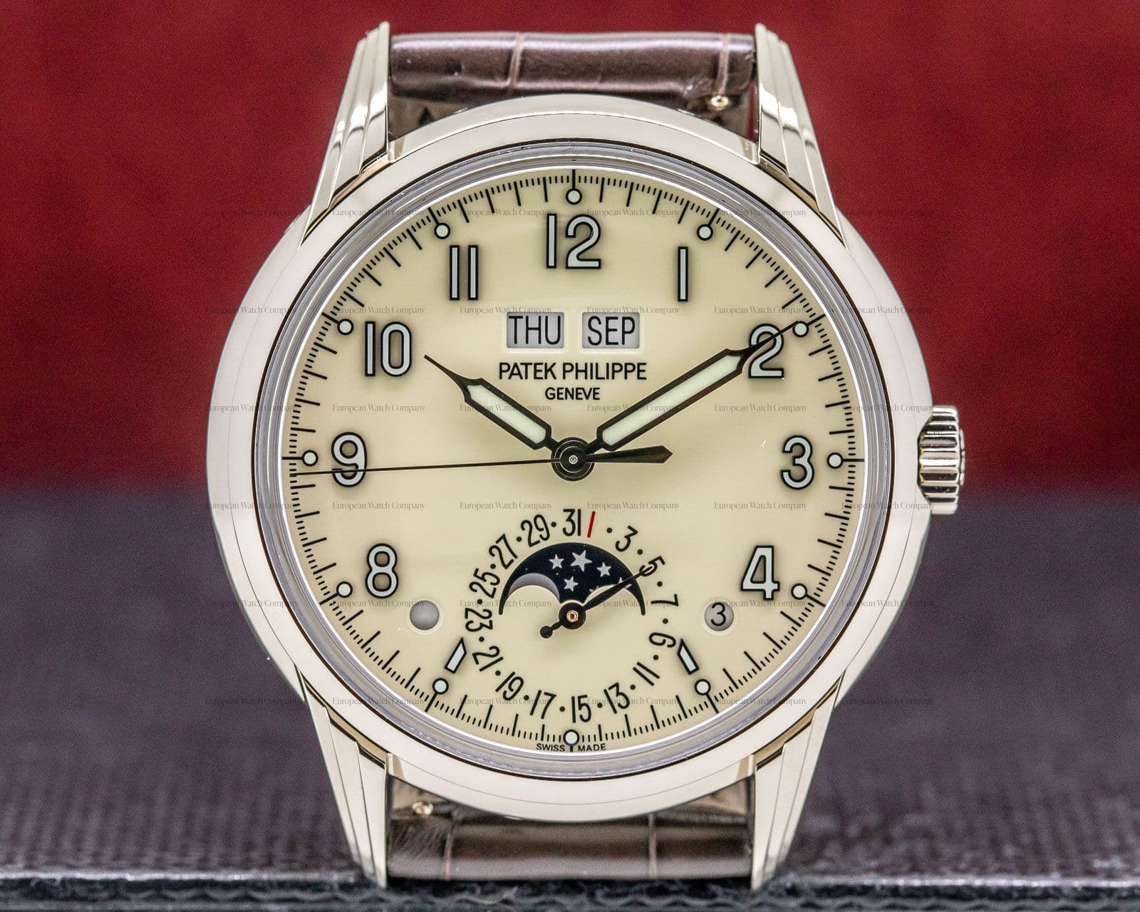 Patek Philippe Perpetual Calendar Grand Complication 18K White Gold