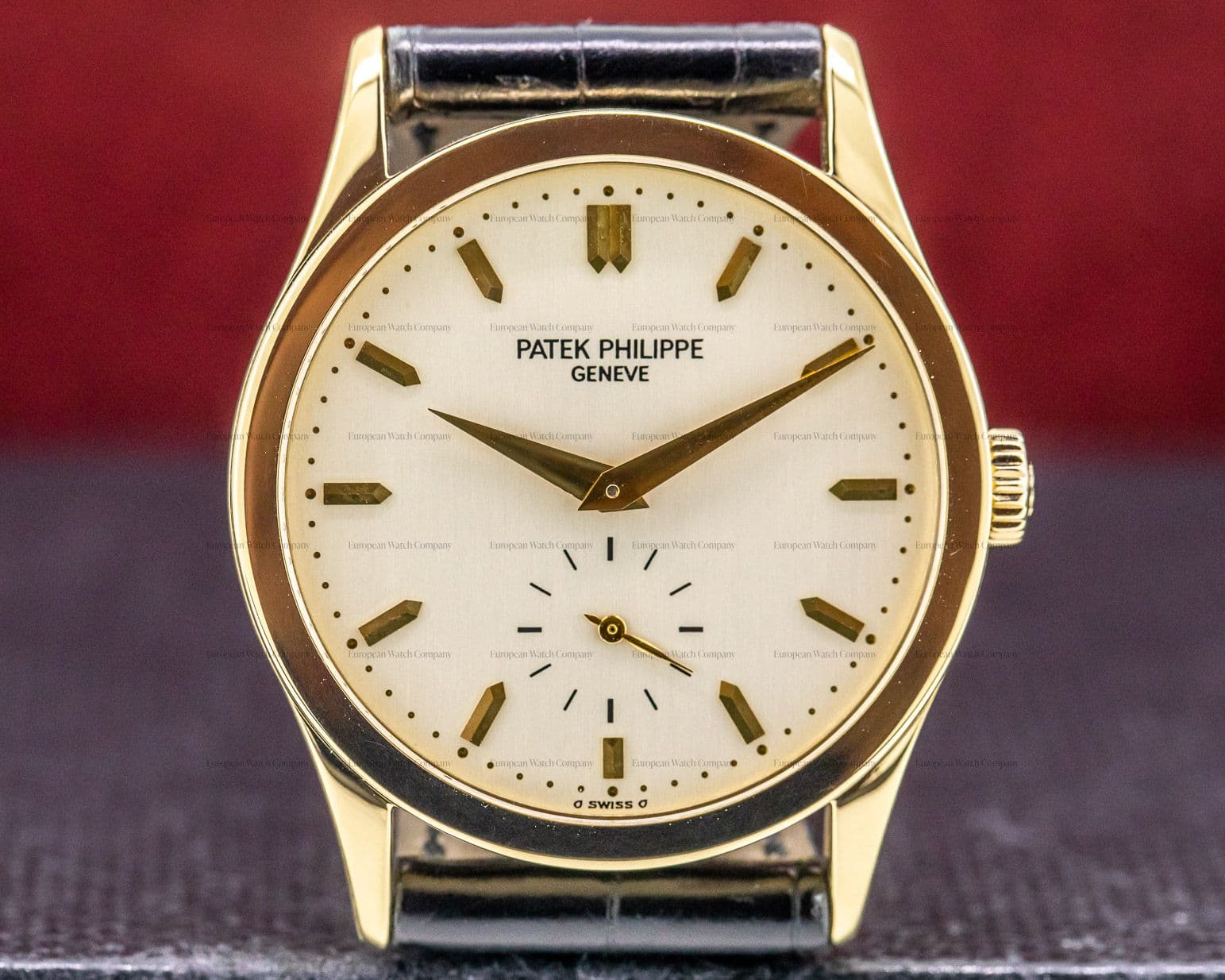 Patek Philippe Calatrava Manual Wind 18K Yellow Gold